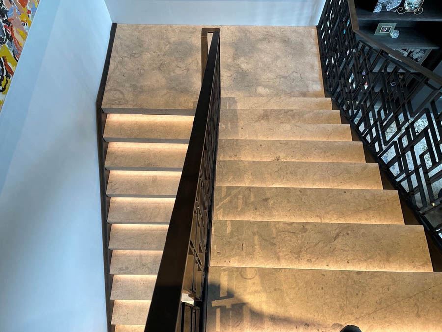 Thala Grey Limestone For Stair