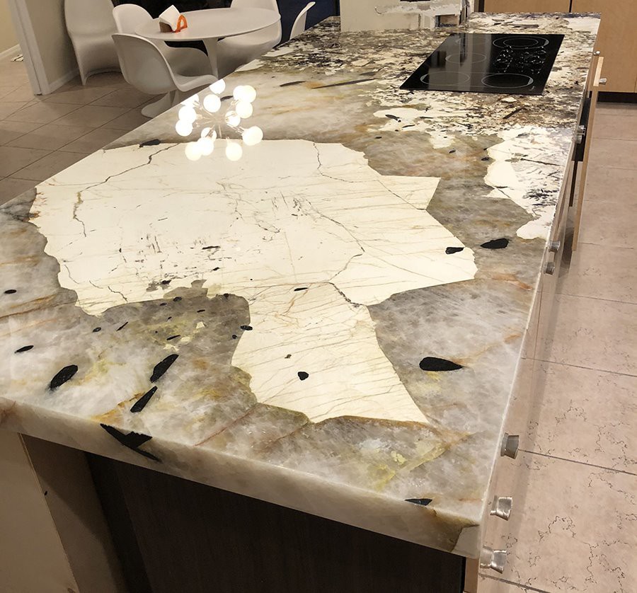 Patagonia White Granite Island Patagonia White Granite Island