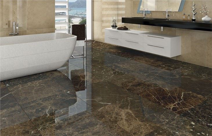 Emperador Brown Marble Flooring