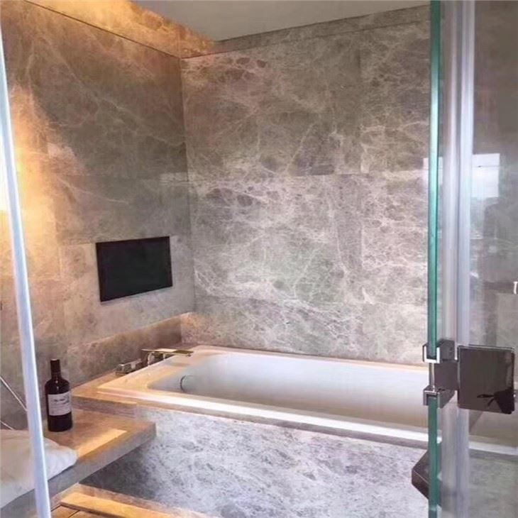 Northern Lights Marble Bathroom