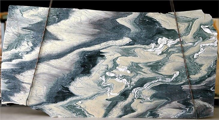 Verde Cipollino Marble Slab