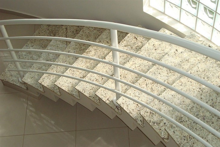 Amarelo Ornamental Granite Stairs