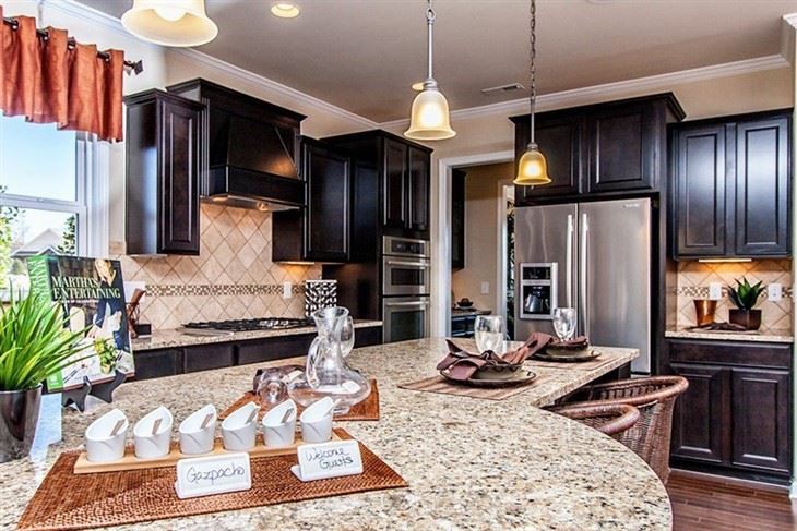 Amarelo Ornamental Granite Kitchen