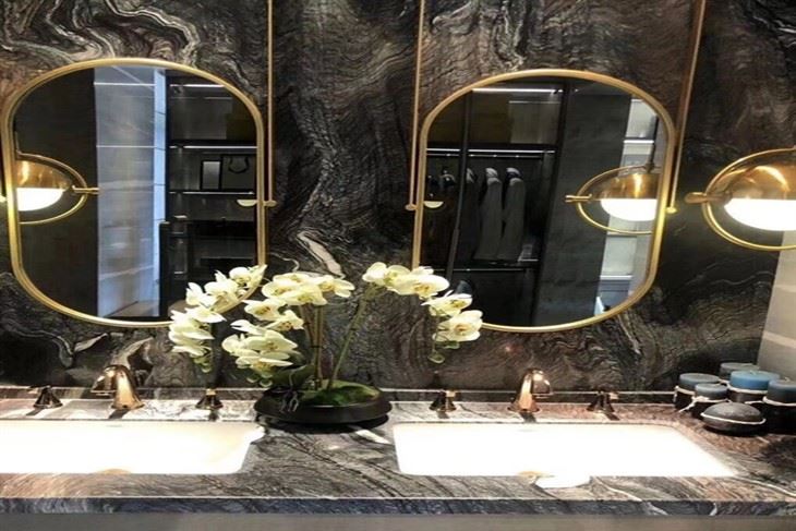 Verde Cipollino Marble for Hotel